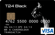 T24 Black Prepaid Card